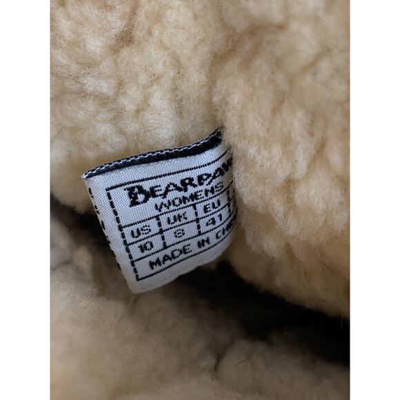 Bearpaw Womens Size 10 Beige Suede Mid-Calf Boots - Picture 8 of 9